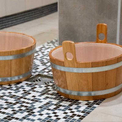 Sportpark Quickborn: Wellness und Sauna Aufguss Utensilien.