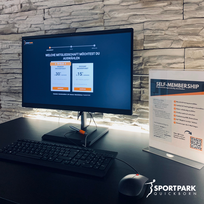 Info PC im Sportpark Quickborn